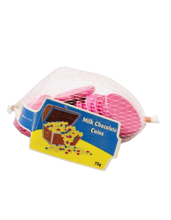 Pink Coins Milk Chocolate 75g
