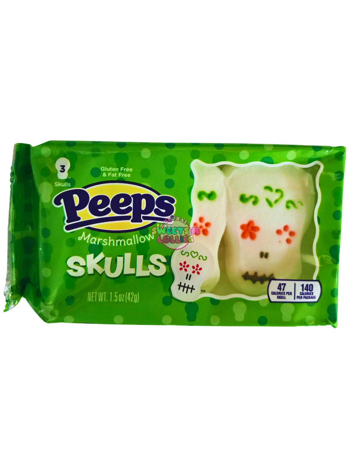 Peeps Marshmallow Skulls | 14gx3 42g
