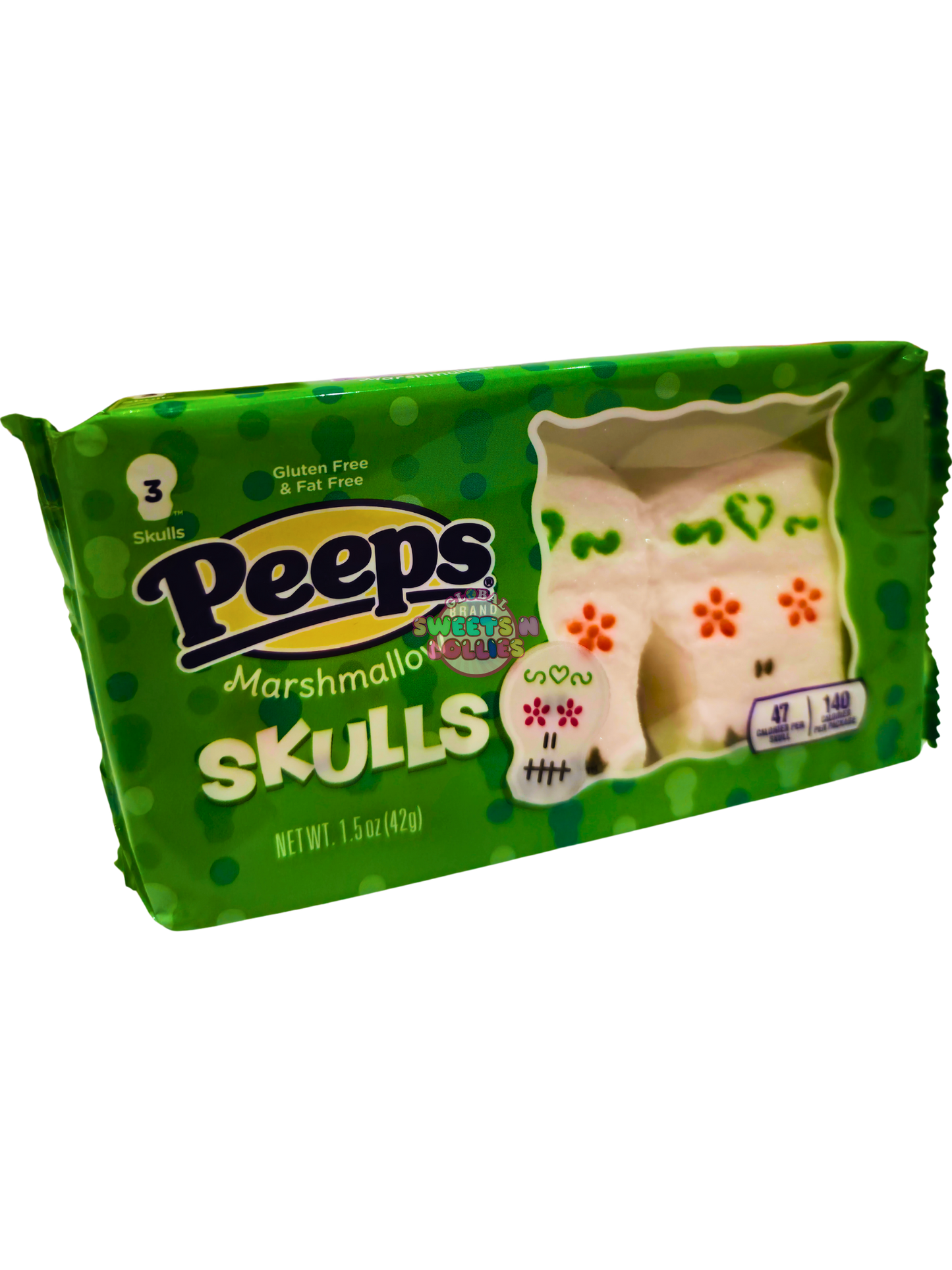 Peeps Marshmallow Skulls 42g 3pc