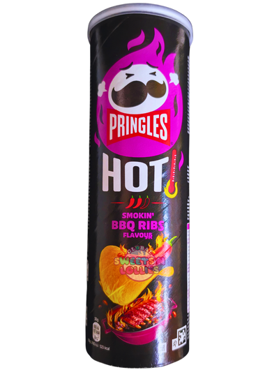 Pringles Hot Smokin' BBQ Ribs 160g