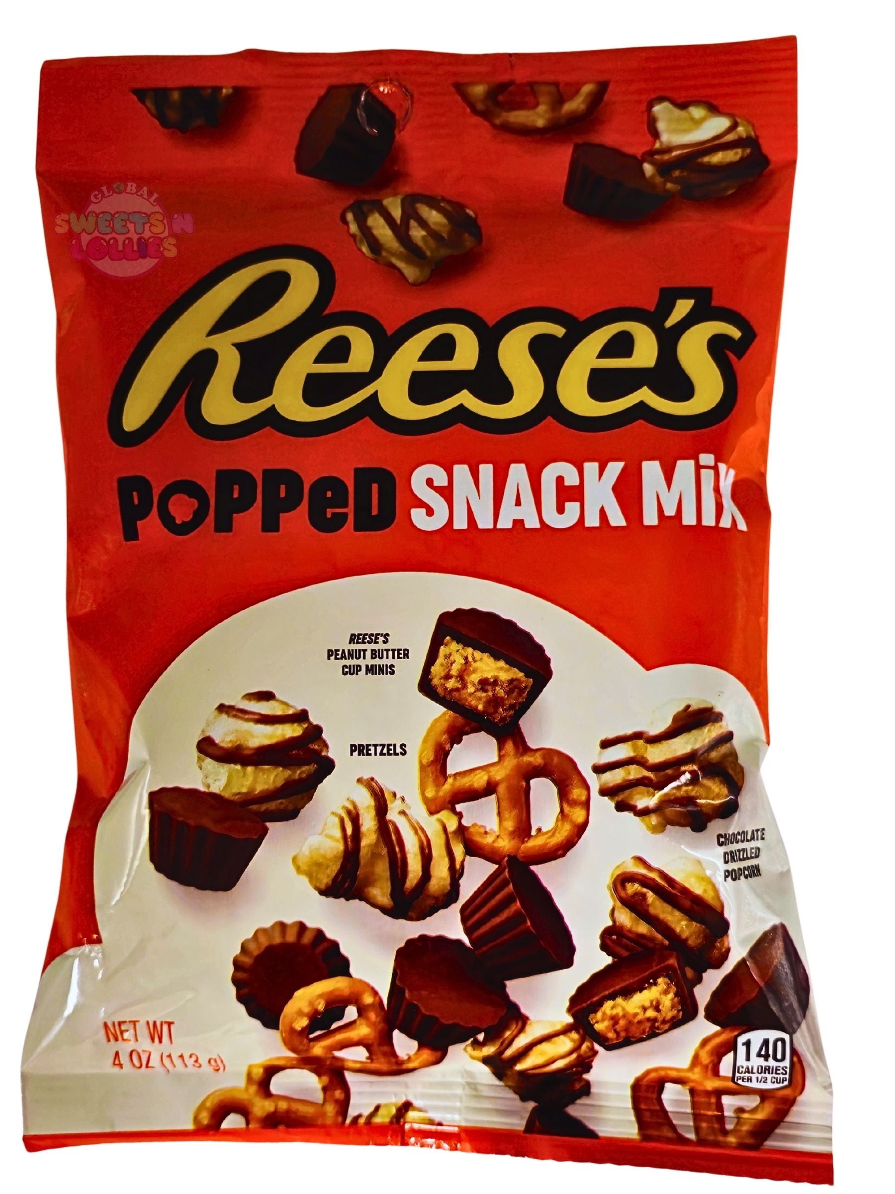 Reese's Popped Snack Mix 113g – Global Sweets & Lollies