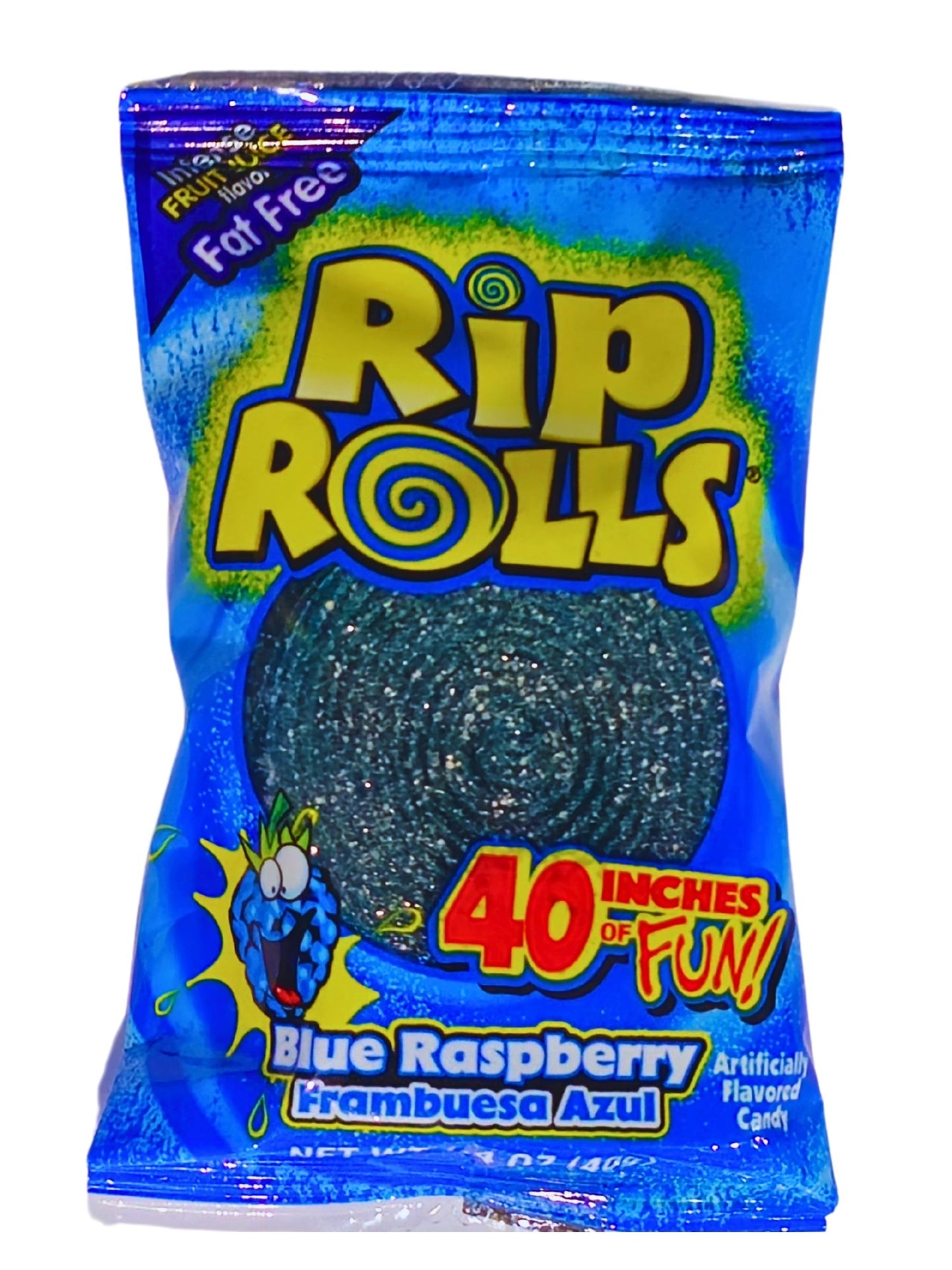 !Rip Rolls Blue Raspberry 40g 40 inches