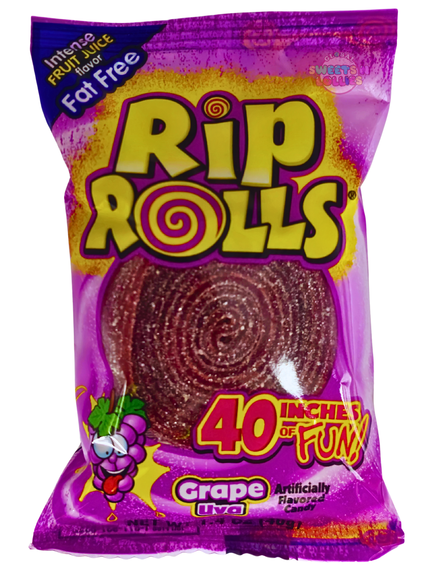 Rip Rolls Grape 40g