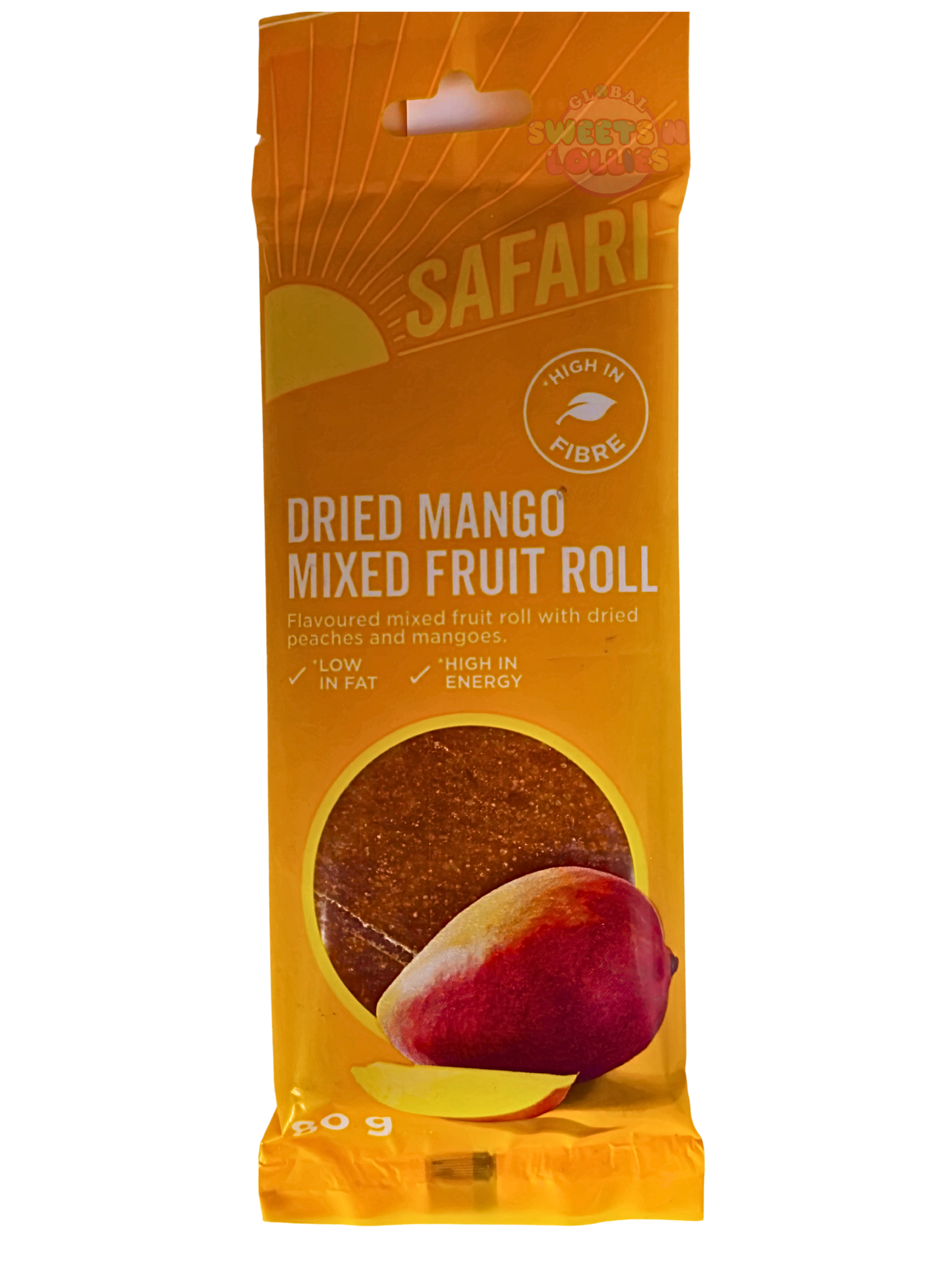 Safari Dried Mango Fruit Roll 80g