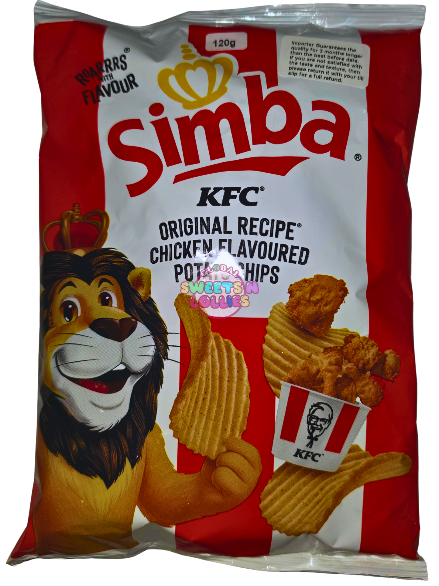 Simba KFC Original Recipe Chips 120g