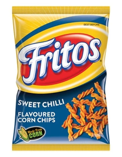 Fritos Sweet Chilli Corn Chips 120gm