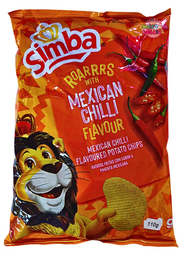 Simba Mexican Chili Chips 110g