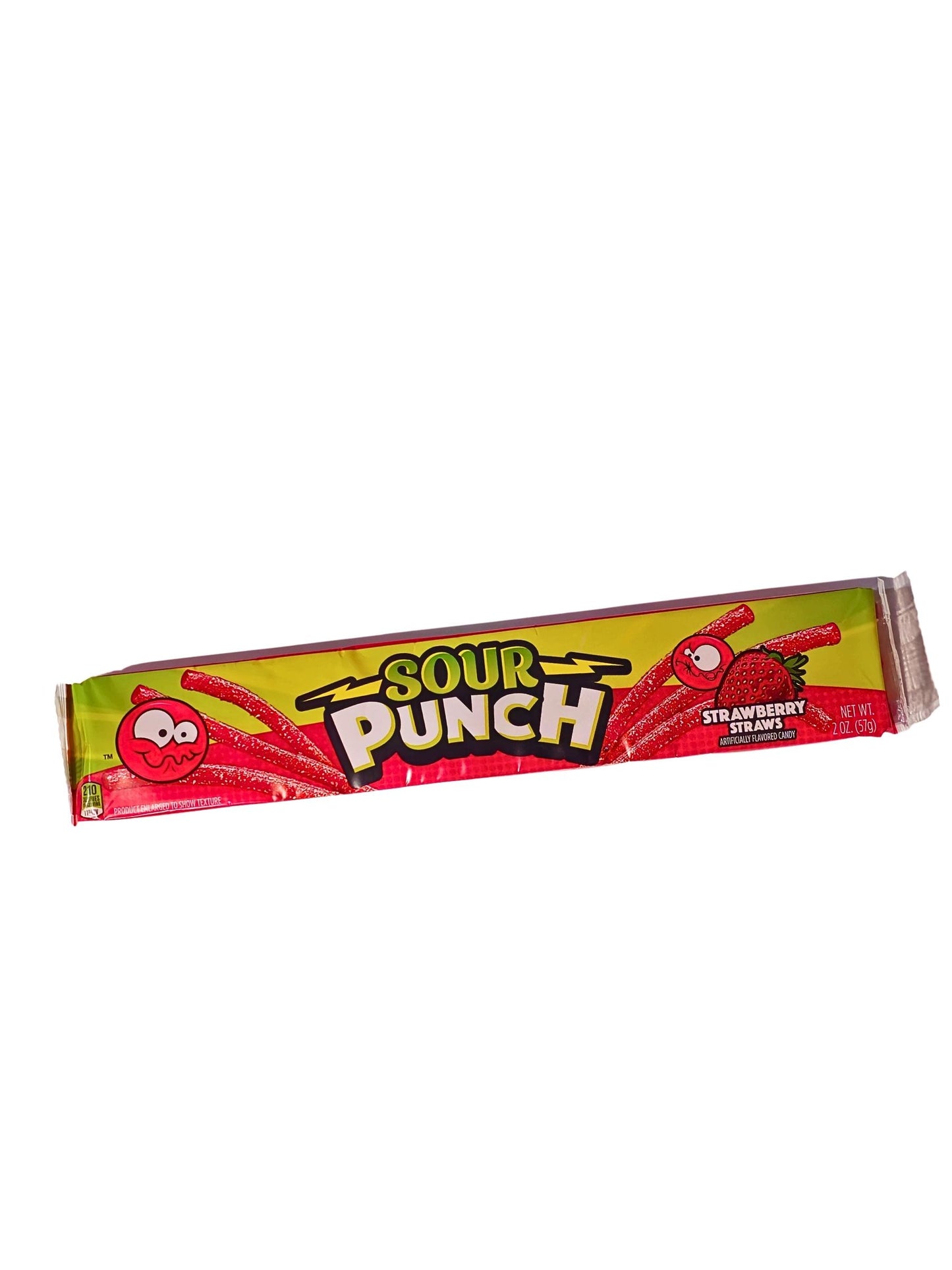 Sour Punch Strawberry Straws 57g