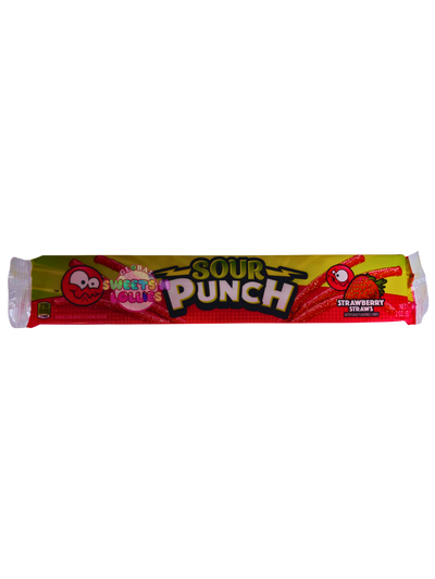 Sour Punch Strawberry Straws 57g