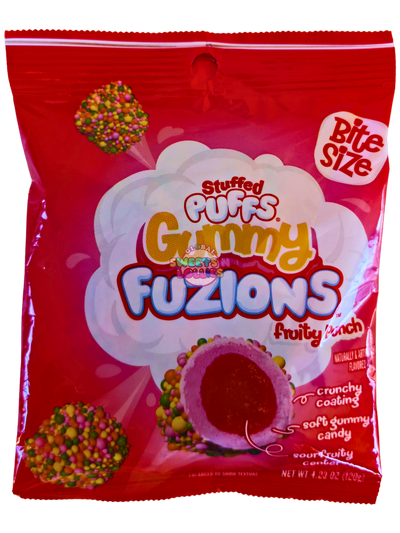 Stuffed Puffs Gummy Fuzions Fruity Punch | 120g