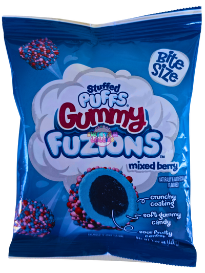 Stuffed Puffs Gummy Fuzions Mixed Berry | 120g