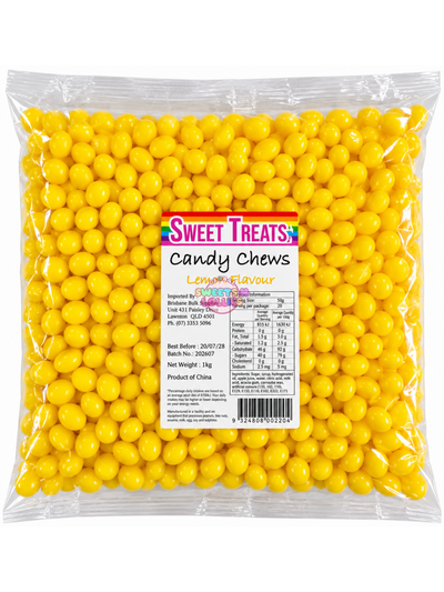 Sweet Treats Candy Chews Lemon | 1kg