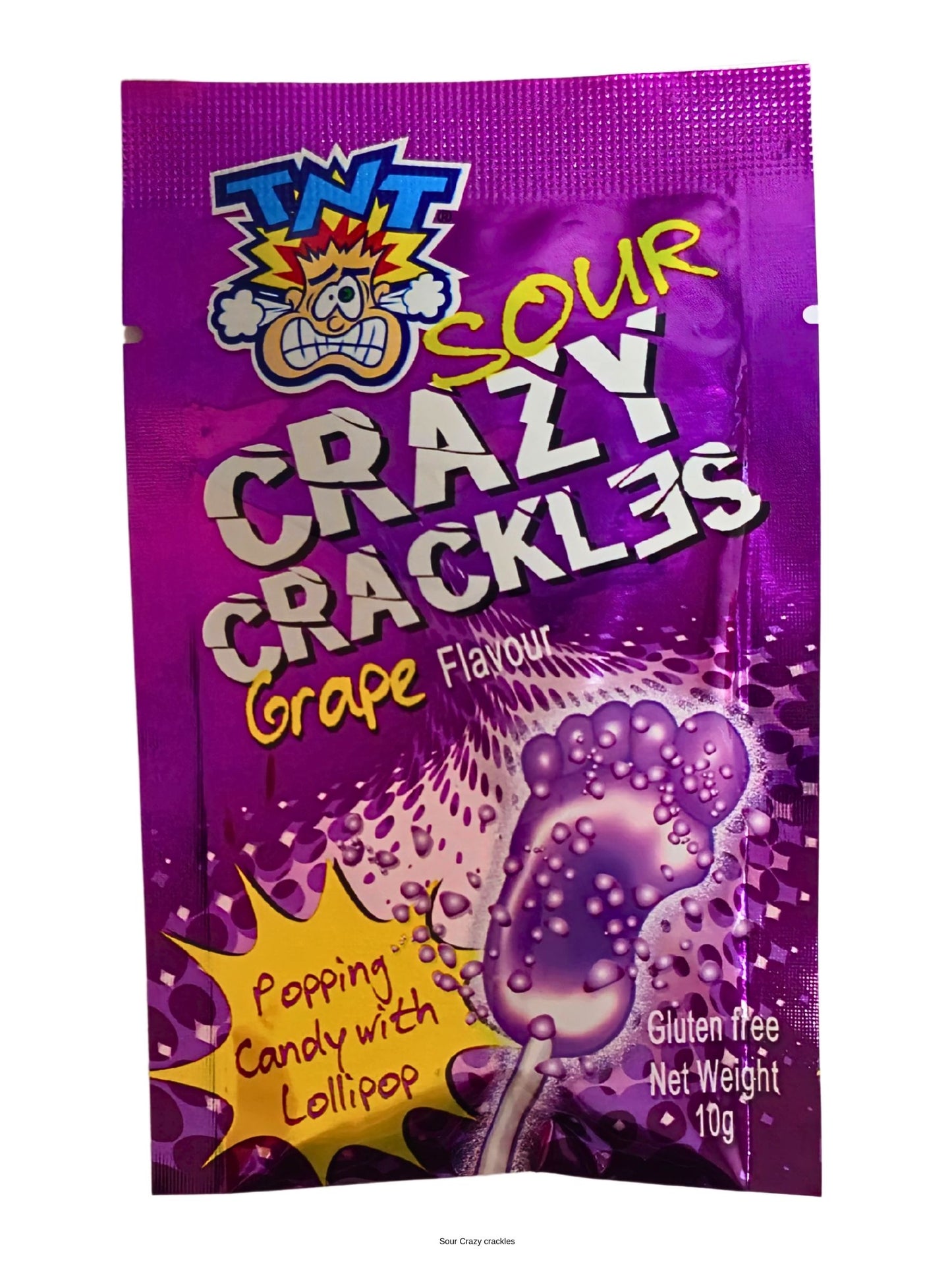 !TNT Crazy Crackles Sour Popping Candy 10g