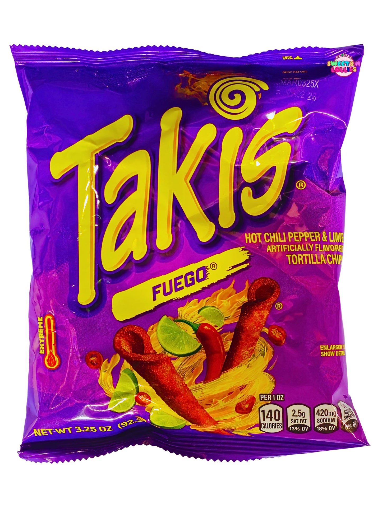 Takis Fuego 92.3g