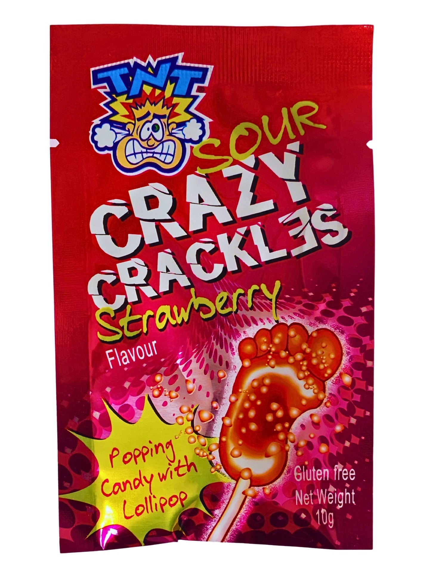 !TNT Crazy Crackles Sour Popping Candy 10g