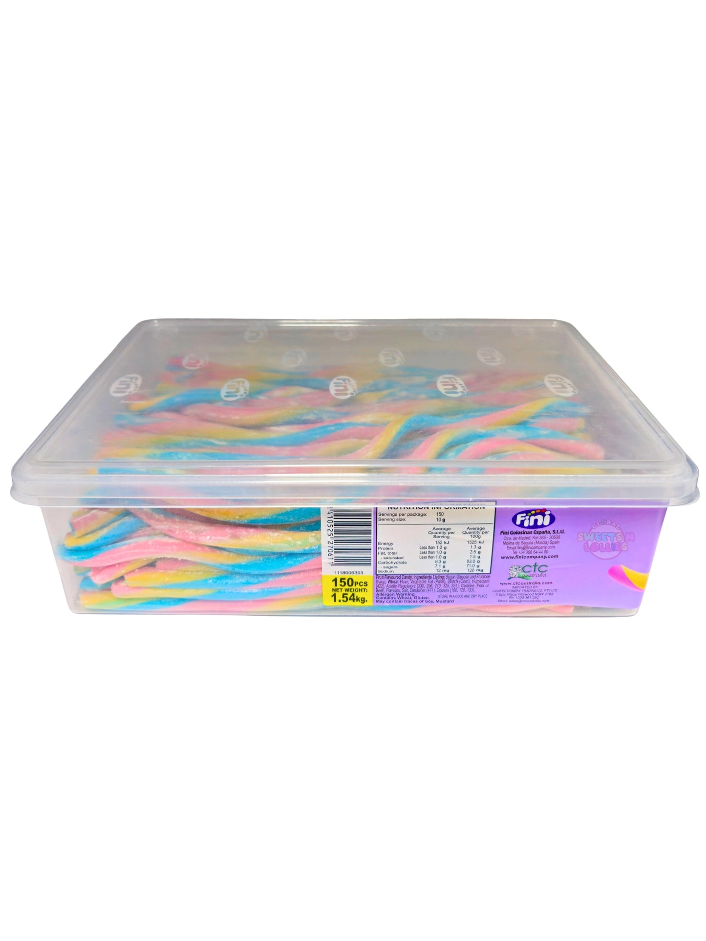 Fini Pencils Smooth Rainbow 1.54kg
