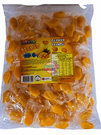 Juicy Jelly Peeled Gummy Mango 1kg