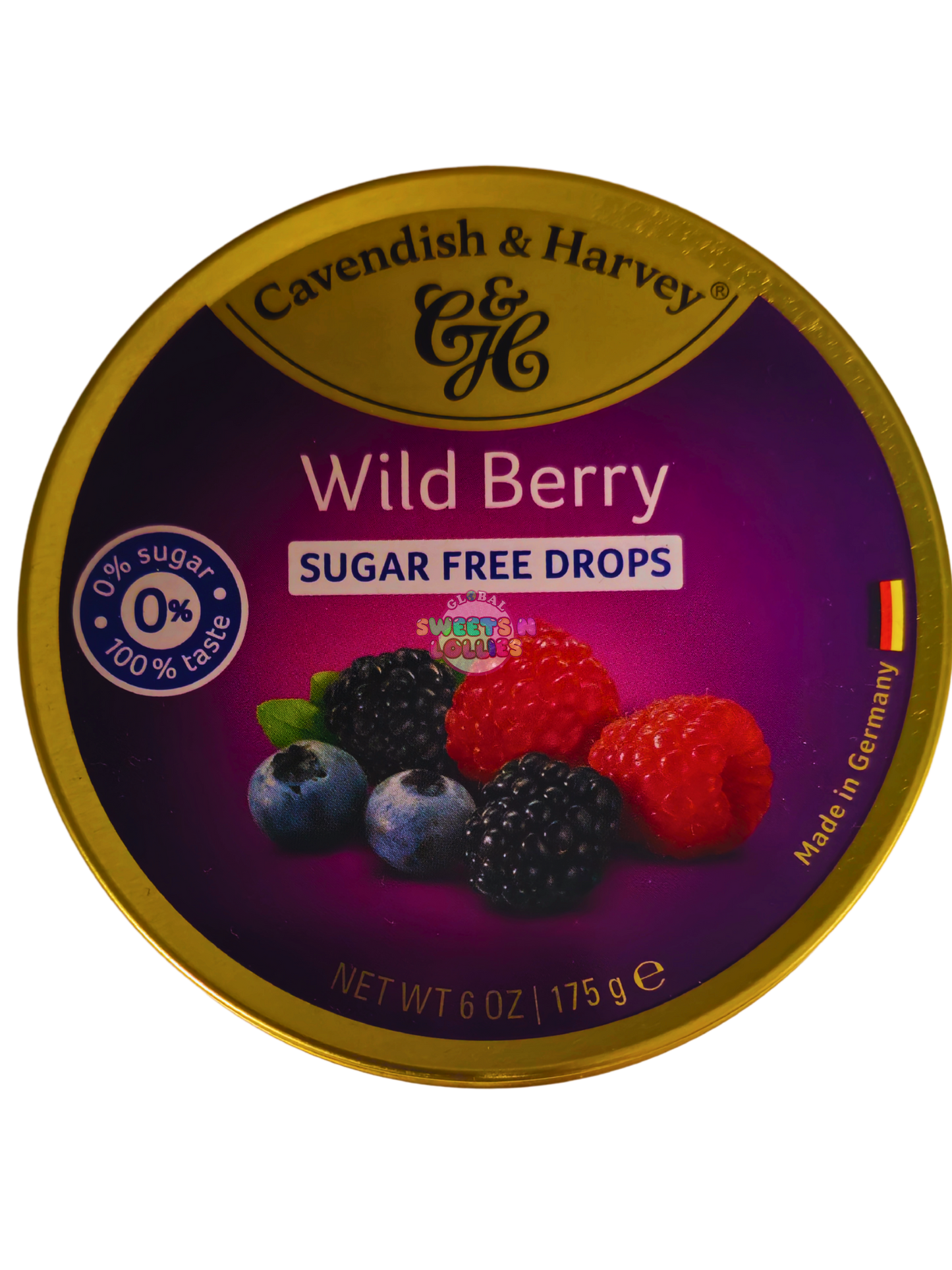 Cavendish &Harvey Sugar Free Wild Berry 175gm