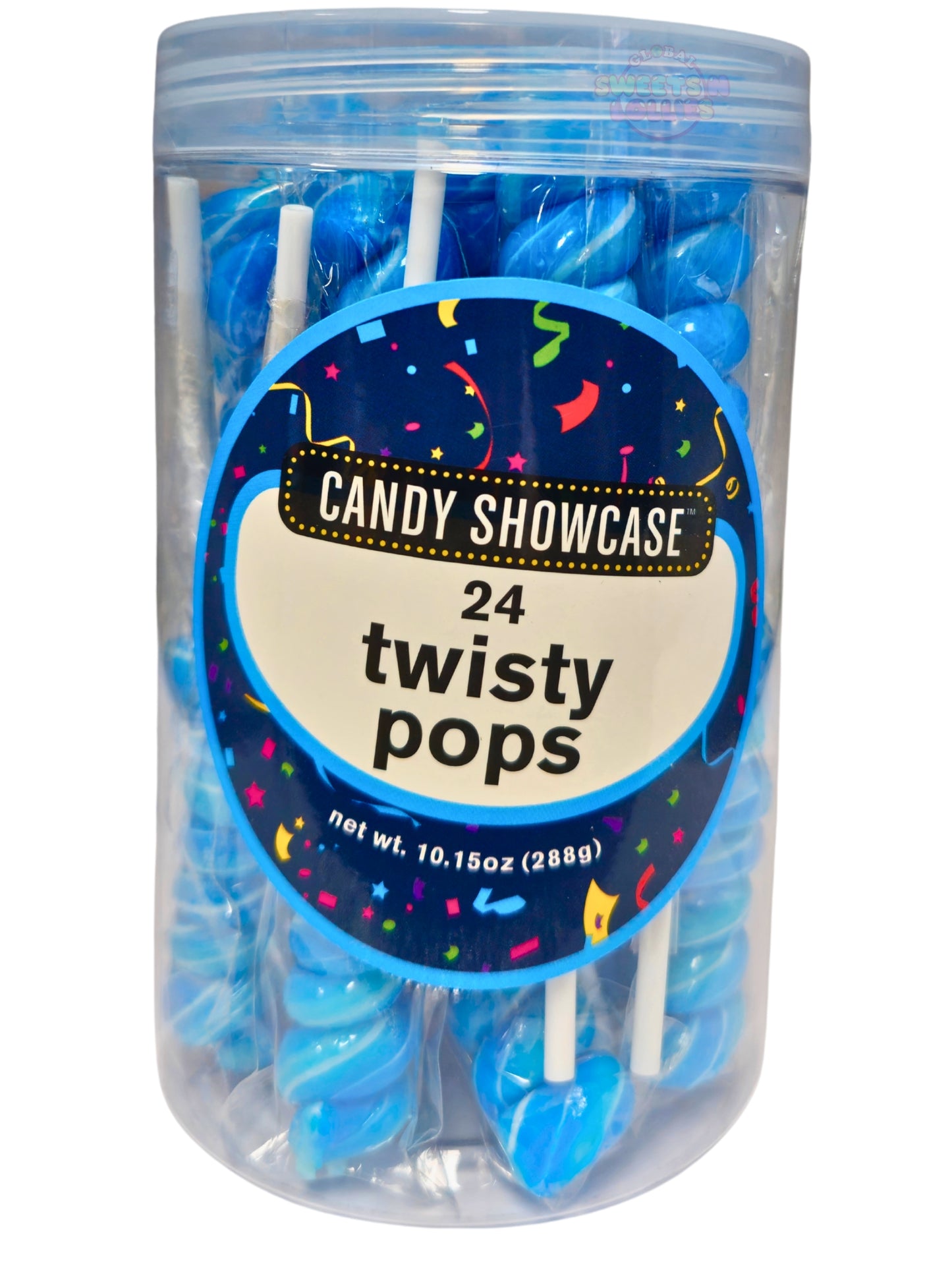 Lolliland Twisty Pops Rainbow 288g 24pk
