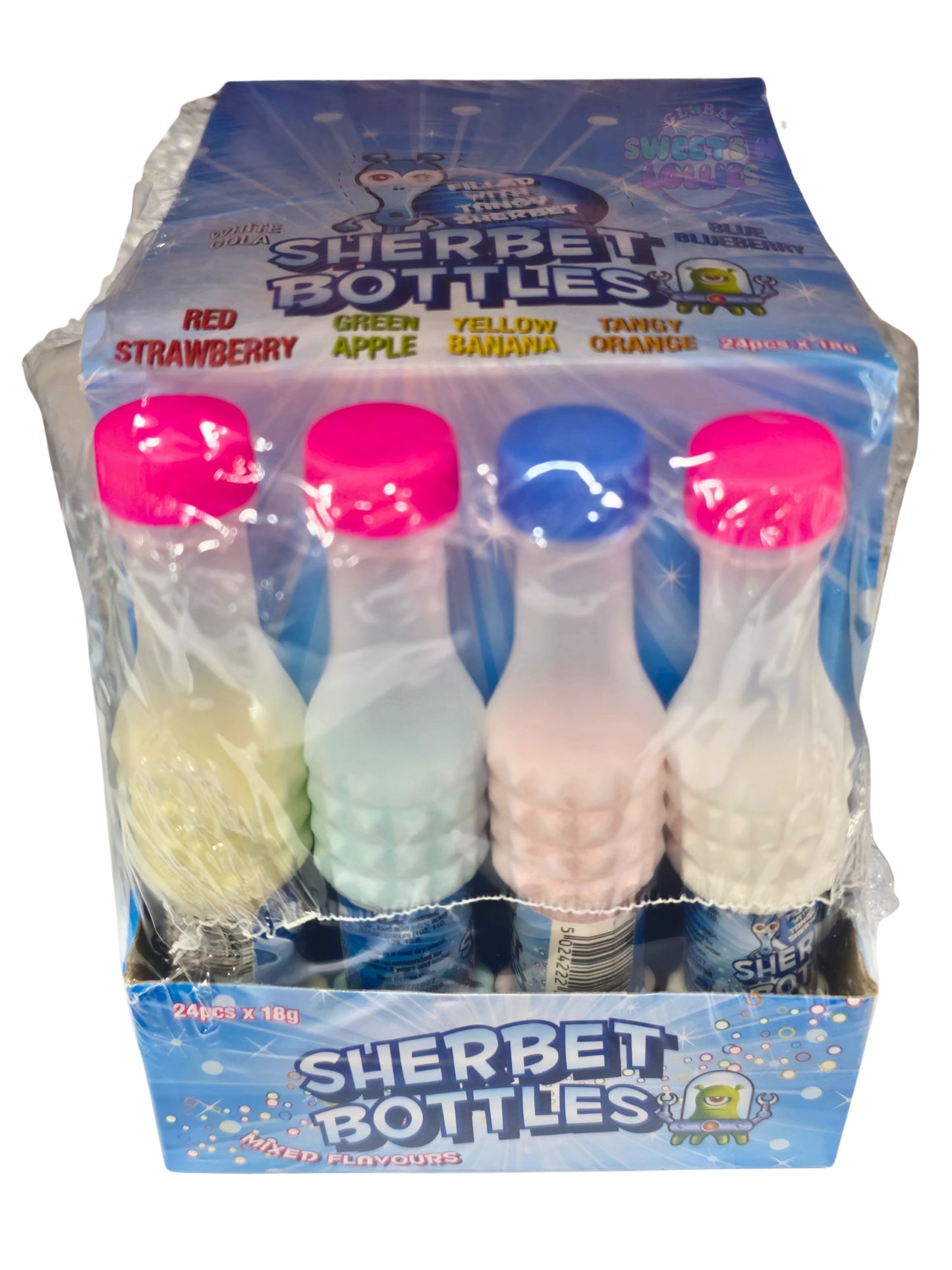 Sherbet Mixed Bottles Box 24pc