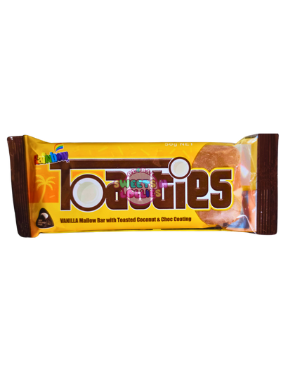 Rainbow Toasties Bar 50g