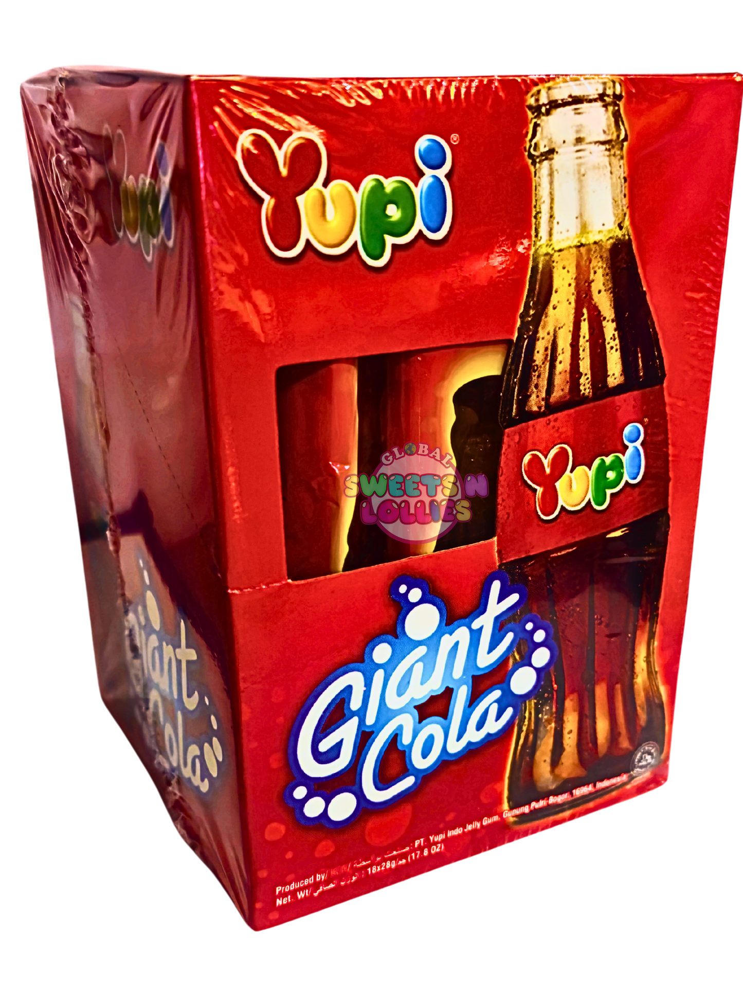 Yupi Giant Cola 32g x 18 Pk
