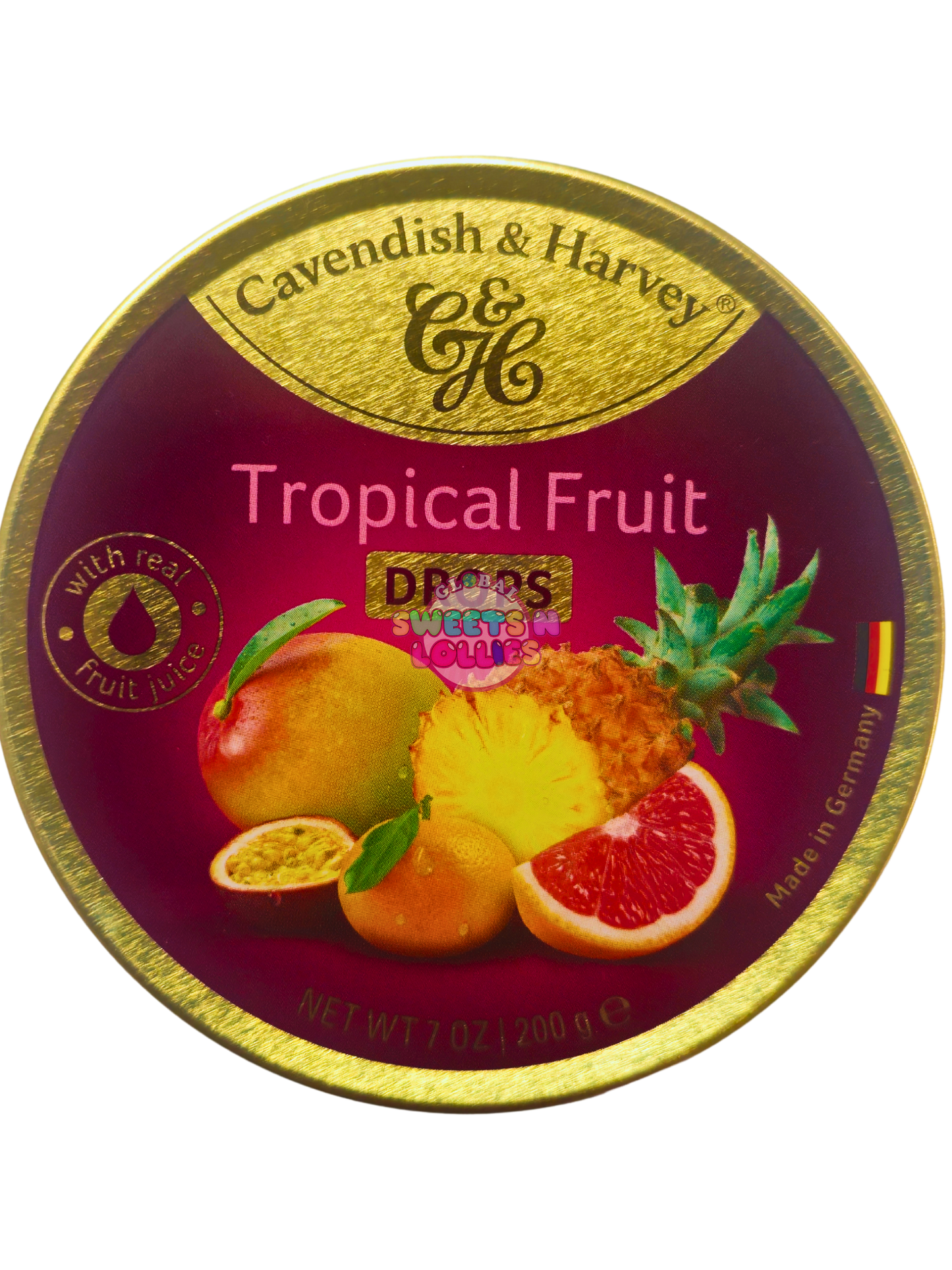 Cavendish & Harvey Tropical Fruit Drops 200g