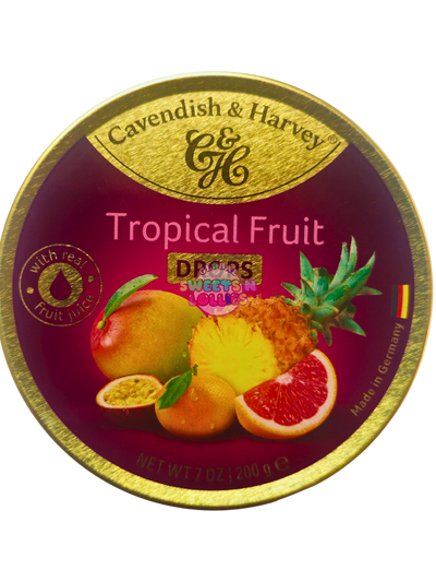 Cavendish & Harvey Tropical Fruit Drops 200g