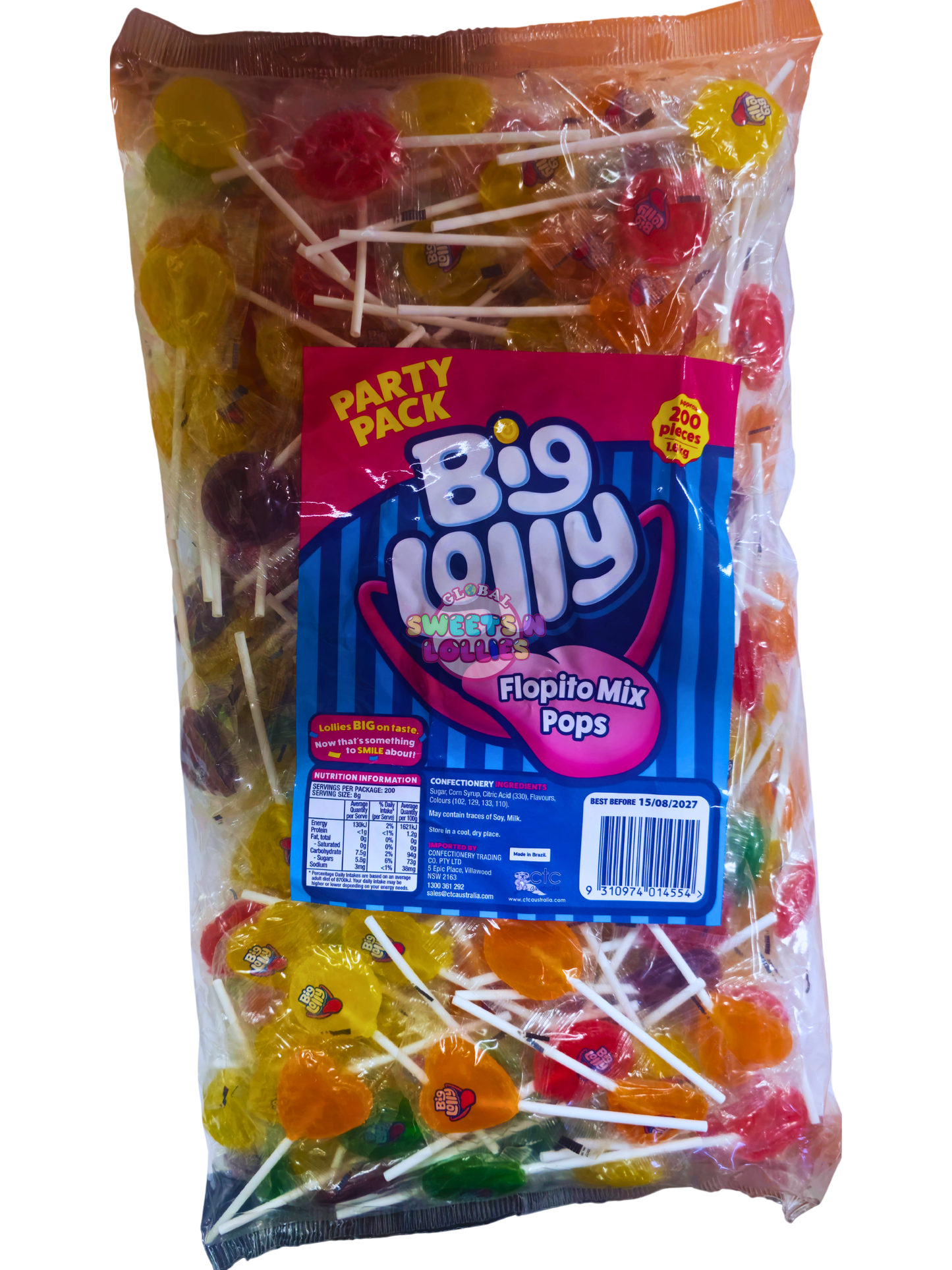 Big Lolly Flopito Mix Pops 8g*200 1.6kg