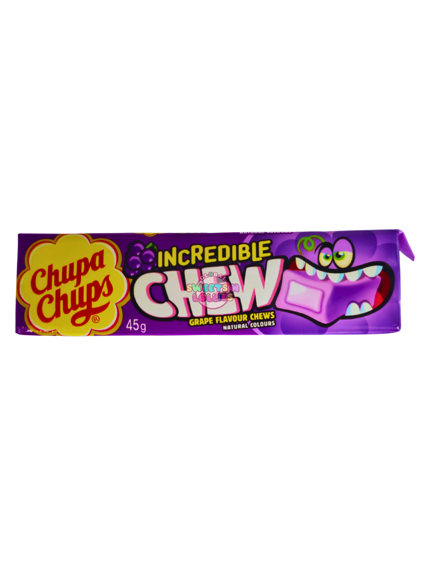 Chupa Chups Incredible Chew Grape Flav 45gm
