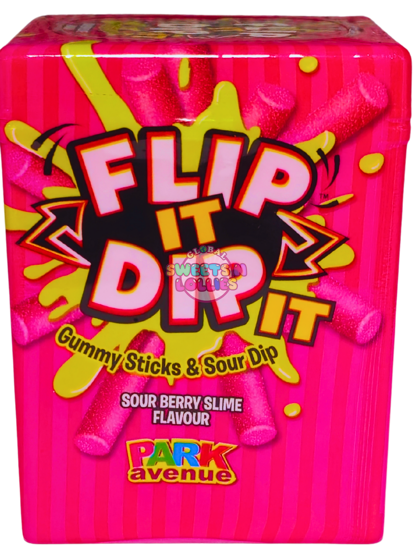Flip It Dip It Gummy Sticks & Sour Dip