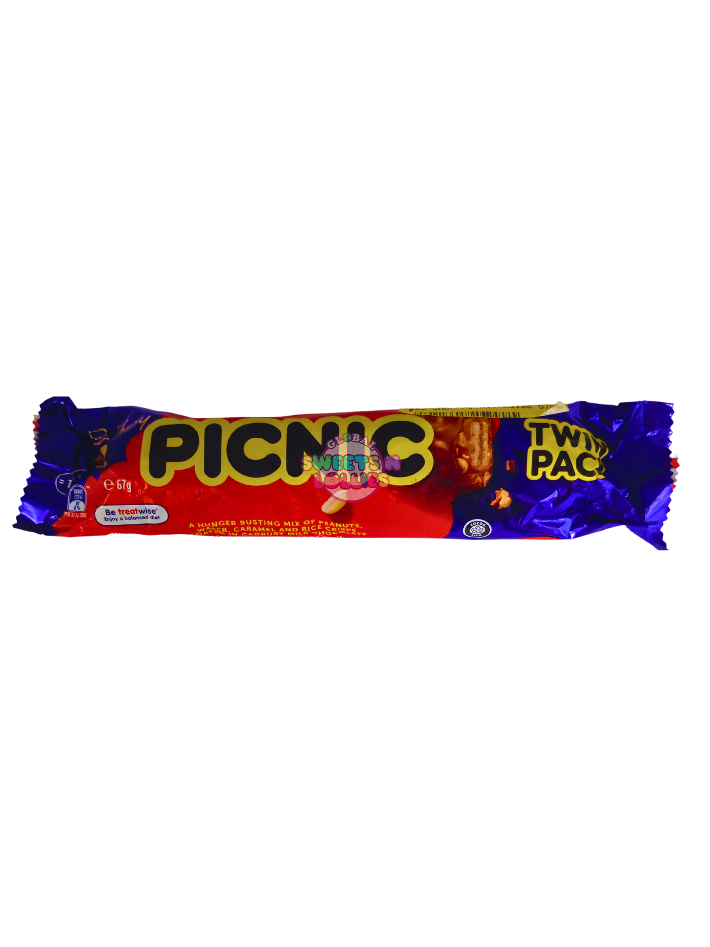 Cadbury Picnic Twin Pack 67g