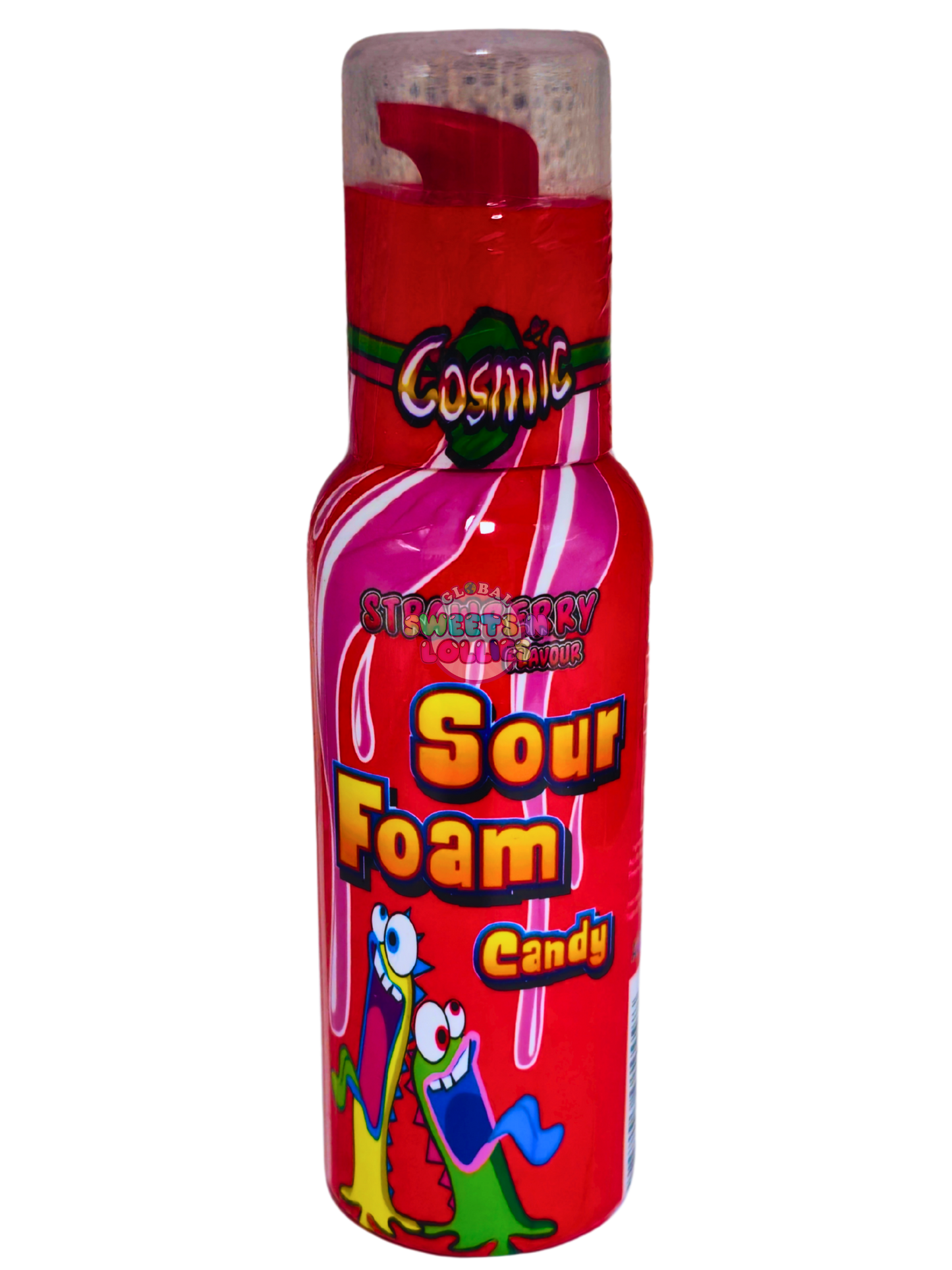 Cosmic Sour Foam Candy Strawberry 90mL