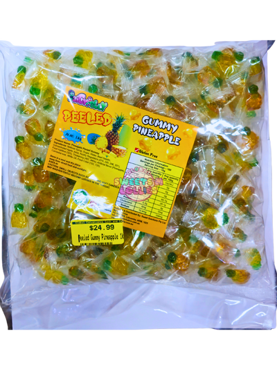 JuicyJelly Peeled Gummy Pineapple 1kg
