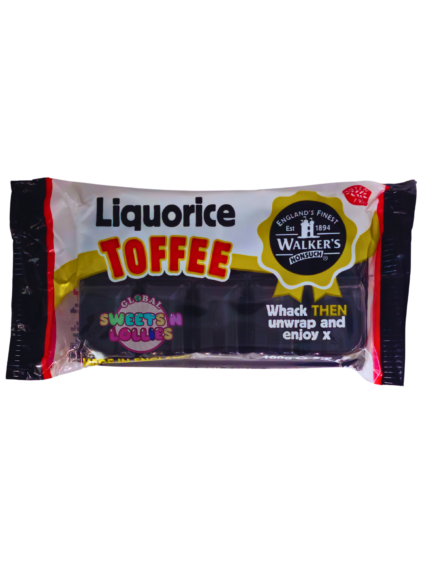 Walker's Nonsuch Liquorice Toffee 100g