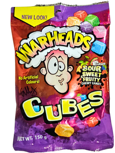 Warheads Chewy Cubes 150g