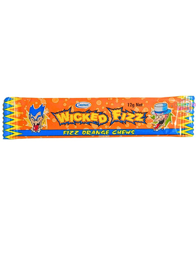 Wicked Fizz Orange  Chews12g