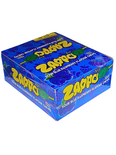Zappo Sour Blue Raspberry Chews 30 pcs