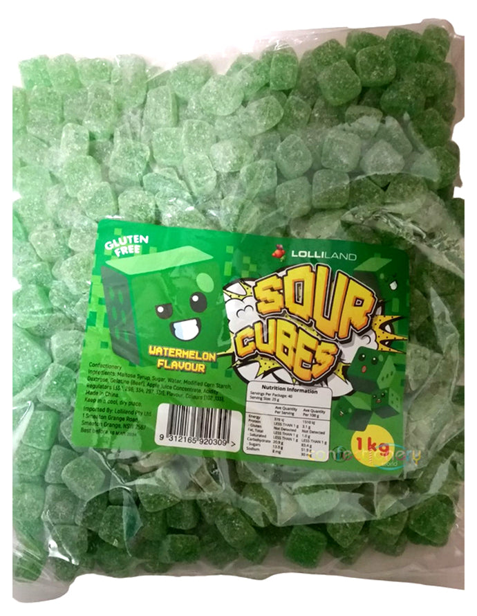 Lolliland Sour Cubes 1Kg