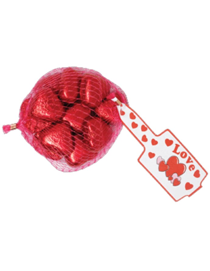 Lolliland Red Chocolate Hearts 77g