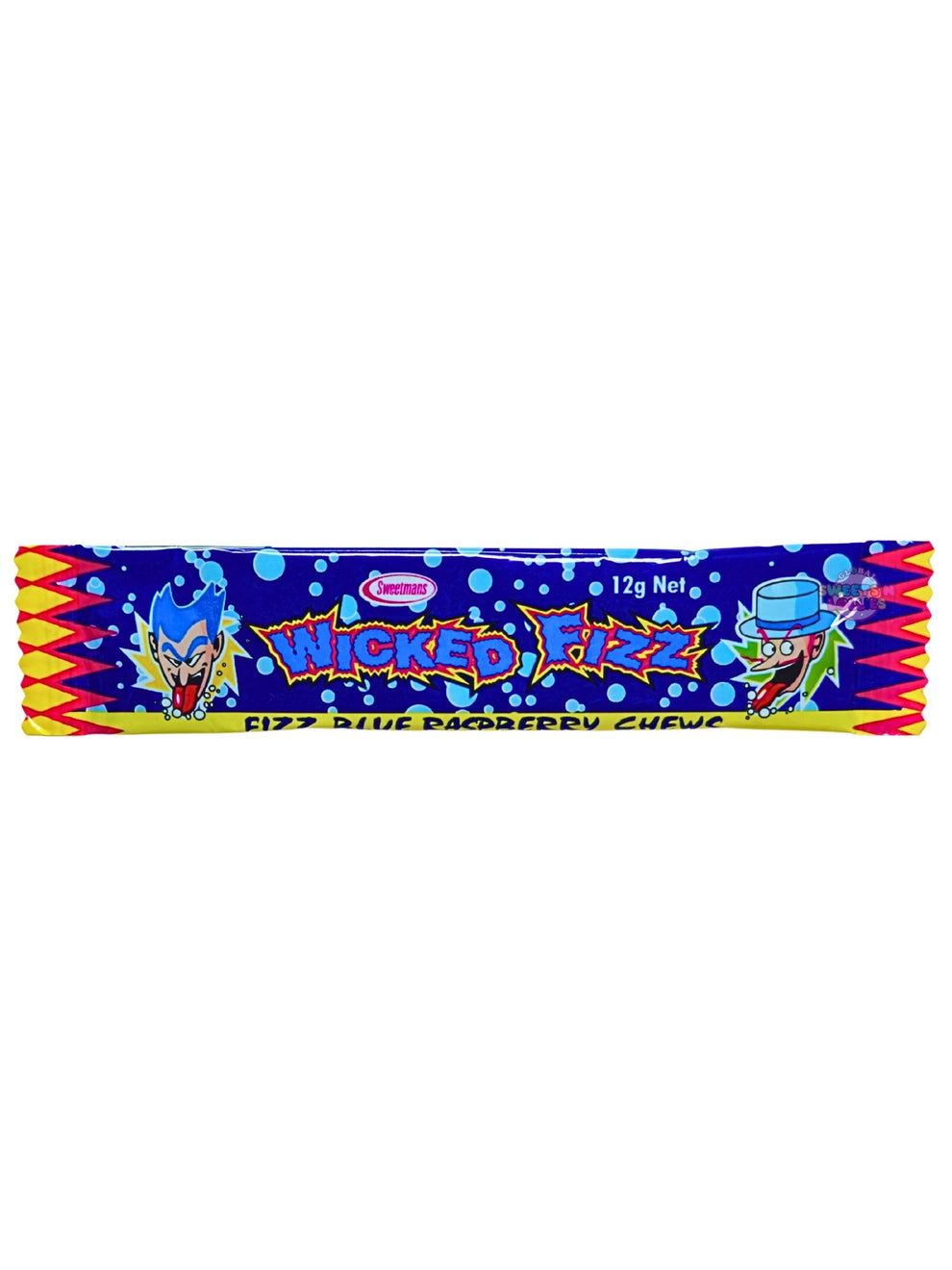 Monster Fizzy Blue Raspberry Wicked Fizz Blue Raspberry 12g – Global Sweets & Lollies